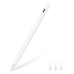 VEEAPE Stylus Pen for iPad, High Precision Styli with Tilt Sensitivity, Palm Rejection,1.0mm Fine Tip, Active Stylus Pencil for Apple iPad 2018-2020, iPad 6, iPad 7, iPad Mini 5, iPad Air 3, iPad Pro