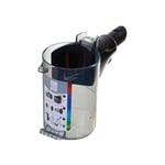Svart dammbehållare utan filter till BOSCH Unlimited 8 kvast dammsugare 12037880