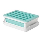 OXO Good Grips Silicone Small Ice Cube Tray with Lid