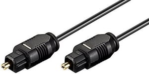 Goobay 27231 Câble à fibres optiques - Connecteur TOSLINK > Connecteur TOSLINK; ø 2 2 mm
