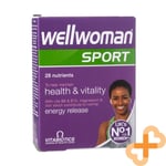 VITABIOTICS Wellwoman Sport 30 Tablets For Health and Vitality Supplement Women