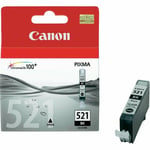 Canon CLI-521 BK Ink Cartridge Black for MP640 MP620 MP540 Genuine Sealed Boxed
