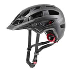 uvex Finale 2.0 - Secure Mountain Bike Helmet for Men & Women - Individual Fit - Upgradeable with an LED Light - Black Matt - 56-60 cm