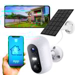 Extralink Smart Life SolarEye | Utomhus kamera med solpanel | trådlös, Full HD 1080p, Wi-Fi, batteri 5200mAh, IP54