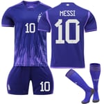 Jalkapallopaita Match Stand Kid Adult - Messi 10 Argentiinan sinistä
