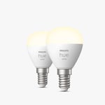 Philips Hue – White Luster E14 (2-pk)