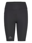 Nwllean Hw Pocket Tight Shorts W Sport Shorts Cycling Shorts Black Newline