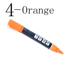 8 Colors 3mm Marker Pen Set Liquid Chalk Highlighter Orange