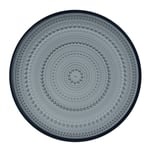 iittala - Kastehelmi tallerken 24,8 cm mørk grå