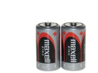 Maxell Super Ace R14, Engångsbatteri, C, Zinkklorid, 1,5 V, 2 styck, Svart, Blå, Silver