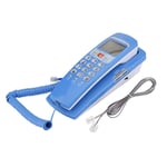 Socobeta Telephone Advanced Corded Telephone Landline Telephone Caller ID for Home and Office(Blue)