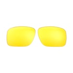 Walleva Yellow Non-Polarized Replacement Lenses For Oakley Holbrook XL