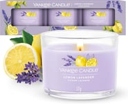 Yankee Candle Scented Candles Gift Set | Lemon Lavender Filled Votive Candles |