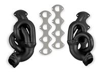 Flowtech 12124FLT extraktorrör, 1 5/8" rör, 2,5" kollektor, Shorty, lackerat