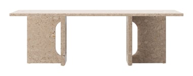 Androgyne Lounge Table - Sand/Kunis Breccia Stone