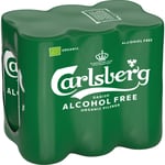 Carlsberg Pilsner Alkoholfri Eko 0,5% 6x33cl