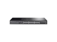 Tp-Link Omada Sg5428x(Un), Hanterad, L3, Gigabit Ethernet (10/100/1000), Rackmontering