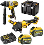 Verktøysett DeWalt DCMASST1N-XJ (DCD999 + DCG418); 2x6,0 Ah batt.