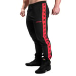 GASP Track Suit Pants, black/red, small