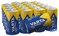 Varta Industrial Pro D/LR20-batterier, 20-pakning