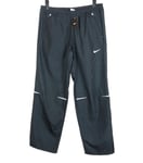 New Women's Nike Showerproof Trousers XL UK 16-18 Zipped Pockets Hems Running