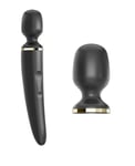 Vibromasseur de baguette en silicone rechargeable stimulateur clitoris...
