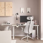 IKEA HUVUDSPELARE / MATCHSPEL skrivbord och stol för gaming