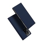 DUX DUCIS Skin Pro Faux Leather Wallet Case for Xiaomi Poco X5 Pro 5G - Blue