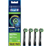 ORAL B CrossAction Replacement Toothbrush Head  Pack of 4