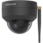 Foscam - Caméra ip Wi-Fi extérieure motorisée 4MP - Zoom optique x4 D4Z Noir