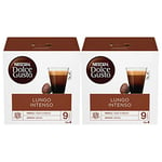 NESCAFE DOLCE GUSTO "LUNGO INTENSO" x 2 PACK (32 PODS)
