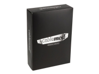 CableMod Classic ModMesh C-Series RMi & RMx Cable Kit - Strömkabelsats - svart, röd