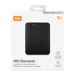WD ELEMENTS 1 TB EKSTERN SSD