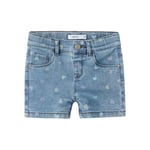 name it Jeans Shorts Nmfsalli Medium Blå Denim