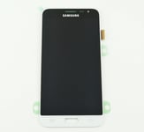 Skærm med LCD til Samsung Galaxy J3 (2016), hvid - Original