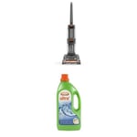 Vax Dual Power Carpet Cleaner, 2.7 L, Graphite and Orange and Ultra+ Carpet Solution Bundle