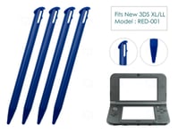 4 x Blue Plastic Pens  Pen Stylus Touch for Nintendo - ̗̀new ̖́ 3DS XL/LL 2015+