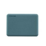 Extern Hårddisk Toshiba CANVIO ADVANCE Grön 4 TB USB 3.2 Gen 1