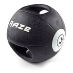 Raze Medecine Ball Dual Grip Unisexe Noir 4 kg