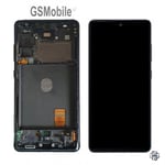 Display Screen LCD Touch Frame Blue Samsung Galaxy S20 FE 5G G781 Original