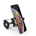 MEKO Bike Phone Holder, 360° Rotatable Adjustable Universal Motorbike Phone Mount,for iPhone, Samsung, Huawei, Xiaomi, Motorola and other 3.5"-7" Smart Phones， Suit for Road/Mountain Bike, Motorcycle