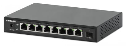 Intellinet 562096 nätverksswitchar Ohanterad 2.5G Ethernet (100/1000/2500) Svart