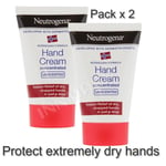Neutrongena Norwegian Formula Concentrated Hand Cream Unscented Pack 2 x 50 ml