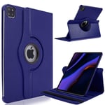 FSPRO Case for iPad Pro 11 2021/ 2020/2018 (Generations 3rd/ 2nd/1st), 360 Rotate PU Leather Smart Protective Stand Cover for Apple iPad Pro 11 inch 3rd Gen/ 2nd Gen/ 1st Gen with Auto Wake/Sleep
