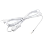 Nuura-Cable Set With On And Off Switch, White