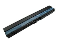 Coreparts - Batteri För Bärbar Dator (Likvärdigt Med: Acer Al12b32, Acer Al12a31, Acer Al12b31, Acer Al12x32) - Litiumjon - 6-Cells - 4.4 Ah - 49 Wh - Svart - För Acer Aspire One 756