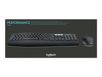 Logitech Performances du MK850 - Ensemble clavier et souris - Bluetooth, 2.4 GHz - Espagnol