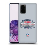 Official NFL New England Patriots 2 2017 Super Bowl Li Champion Soft Gel Case Compatible for Samsung Galaxy S20+ / S20+ 5G