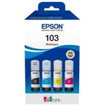 EPSON Ink Cartridge 103 EcoTank 4-Colour Multipack (L3110/L3111/L3150/L3151)