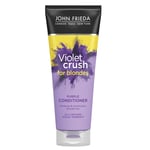John Frieda Sheer Blonde Violet Crush balsam neutraliserande gul hårton 250ml (P1)